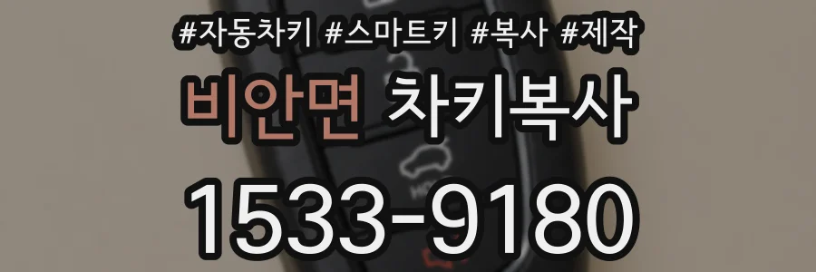 비안면 차키복사