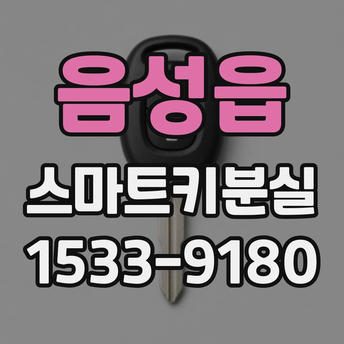 음성읍 스마트키분실