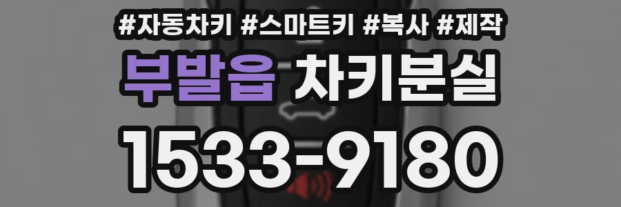 부발읍 차키분실