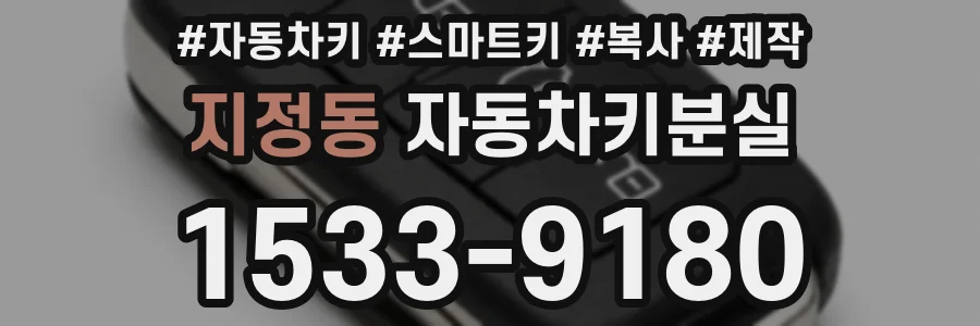 지정동 자동차키분실