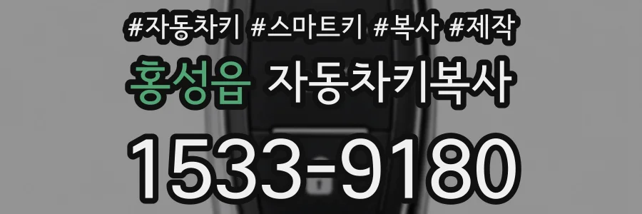 홍성읍 자동차키복사