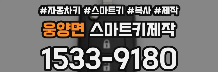 웅양면 스마트키제작