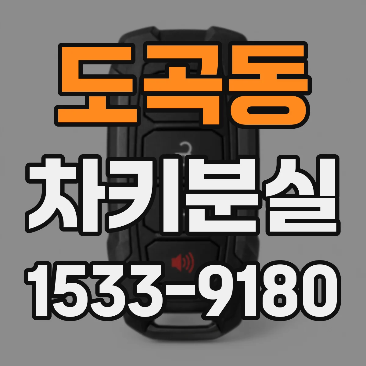 도곡동 차키분실