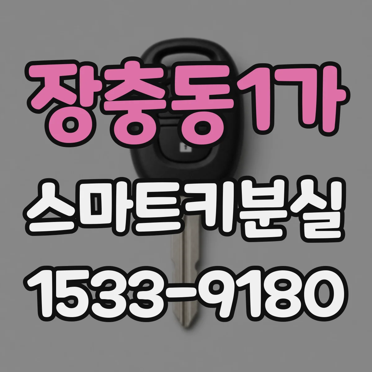 장충동1가 스마트키분실