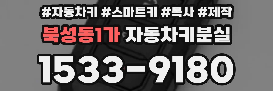 북성동1가 자동차키분실