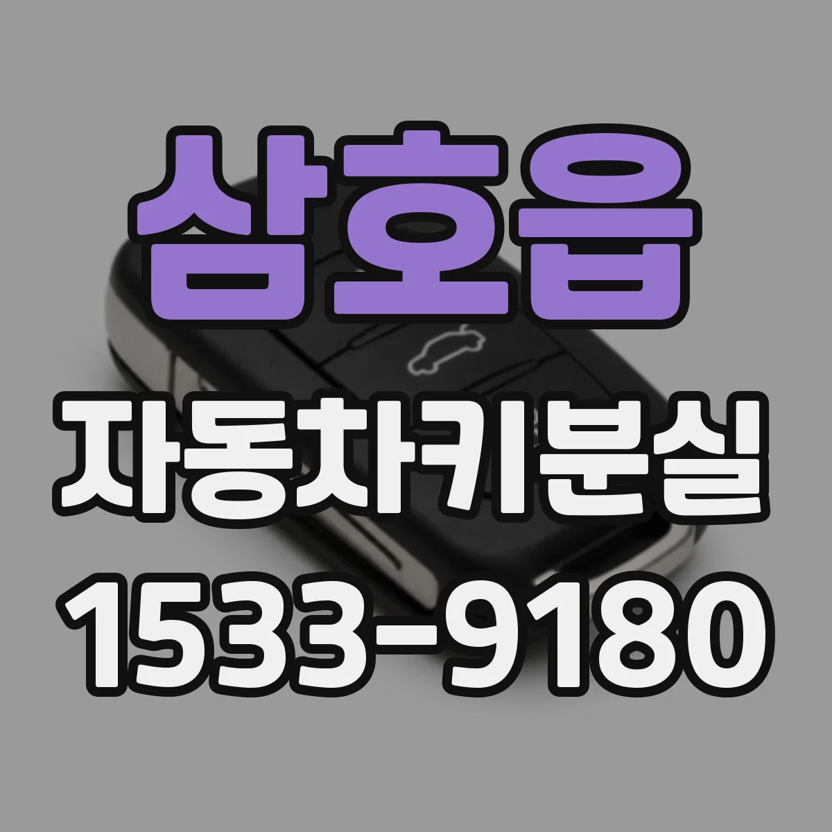 삼호읍 자동차키분실