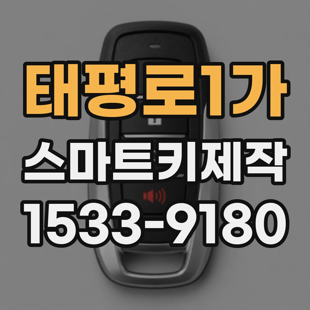 태평로1가 스마트키제작