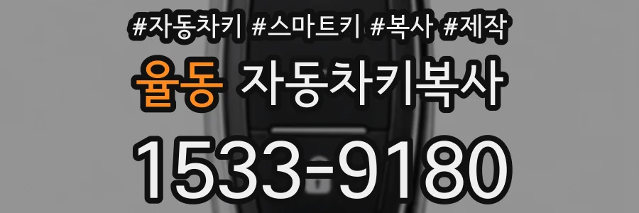 율동 자동차키복사