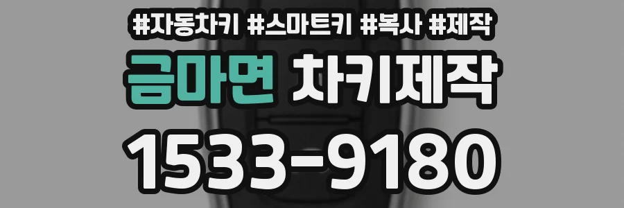 금마면 차키제작