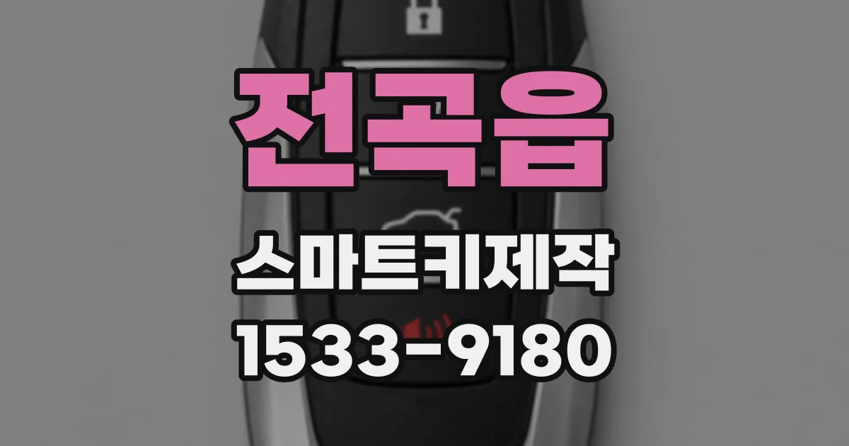 전곡읍 스마트키제작