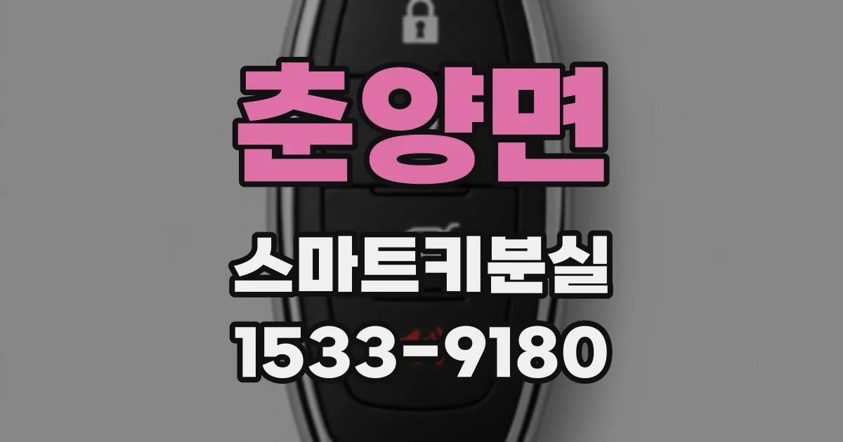 춘양면 스마트키분실