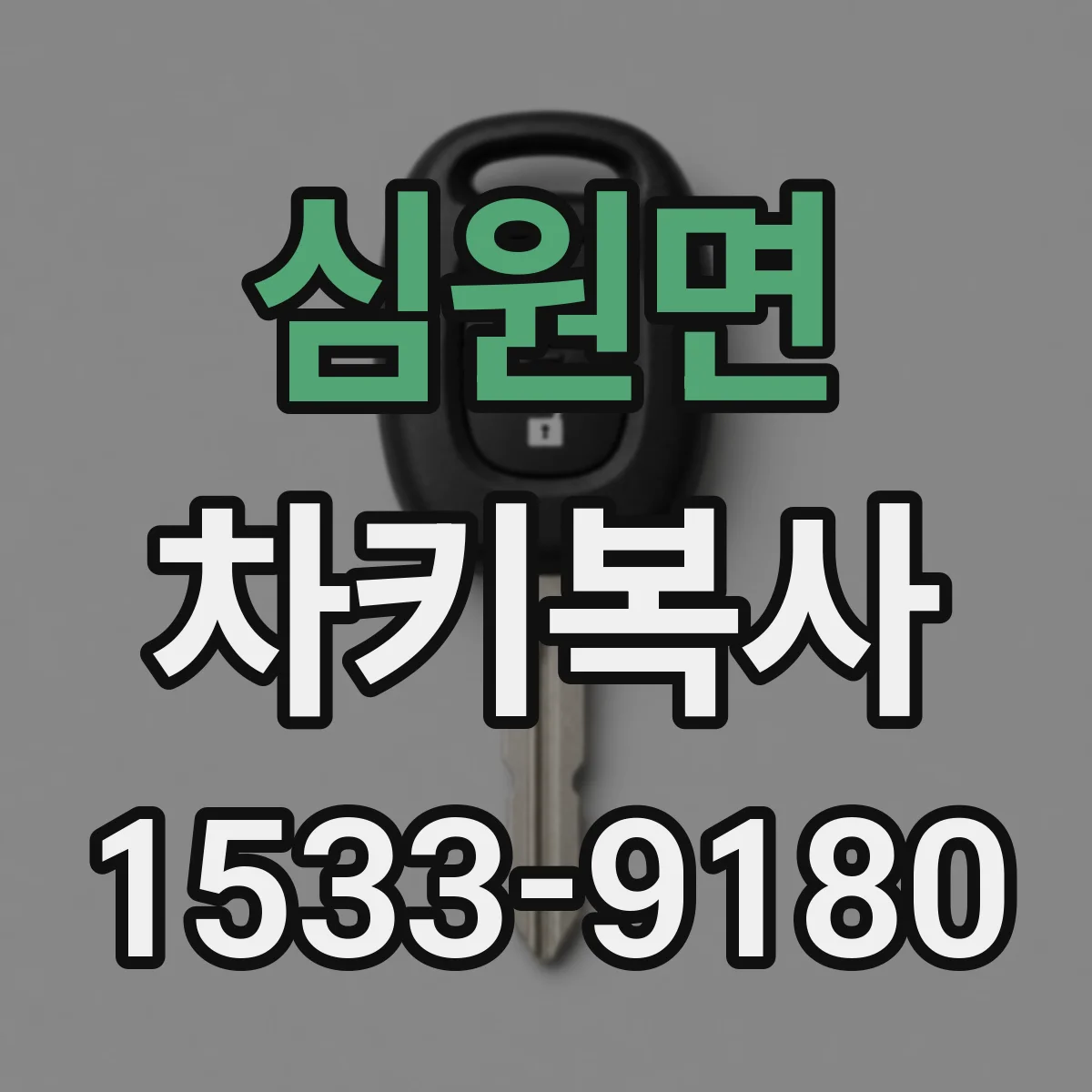 심원면 차키복사