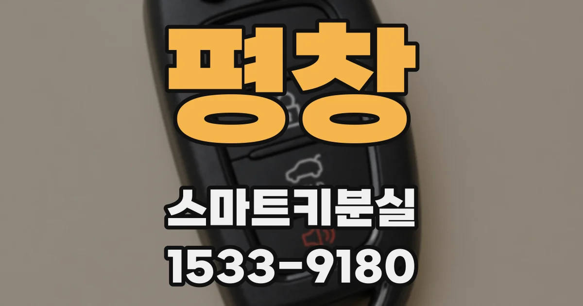 평창 스마트키분실