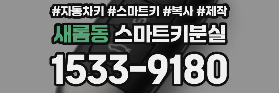 새롬동 스마트키분실