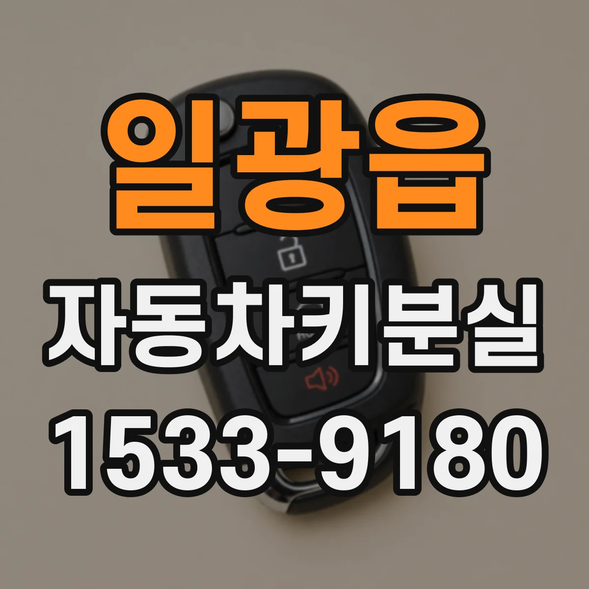 일광읍 자동차키분실