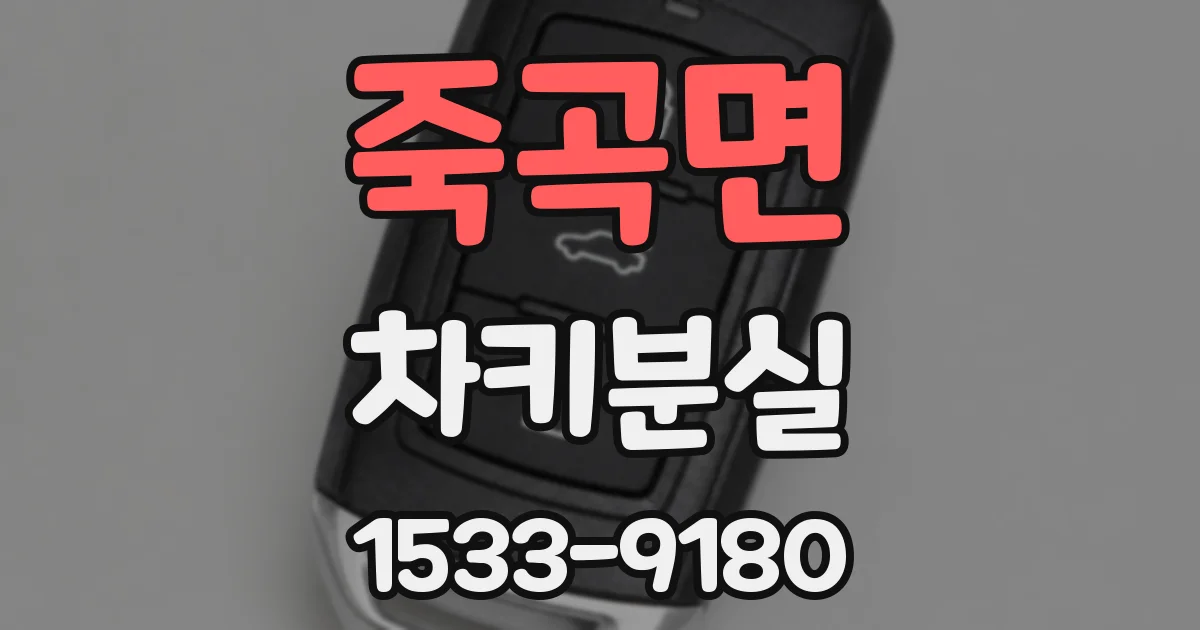 죽곡면 차키분실