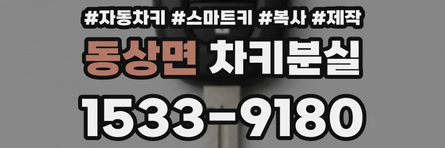동상면 차키분실