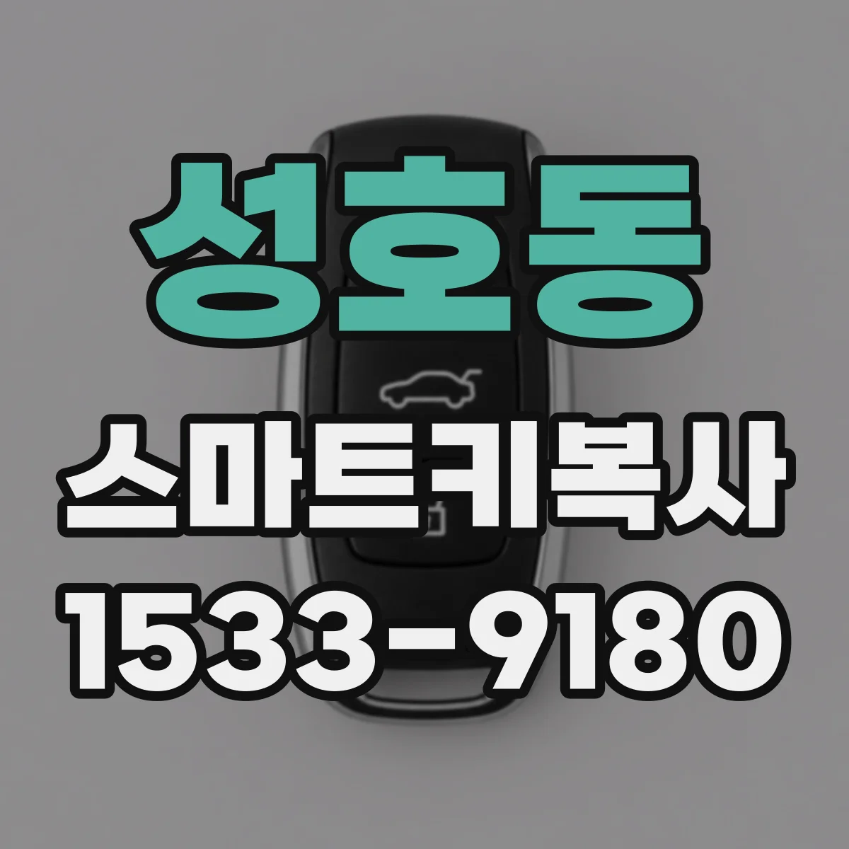 성호동 스마트키복사