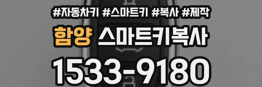 함양 스마트키복사