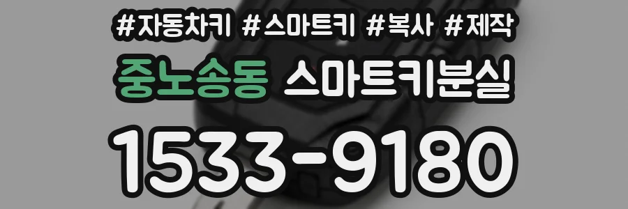 중노송동 스마트키분실