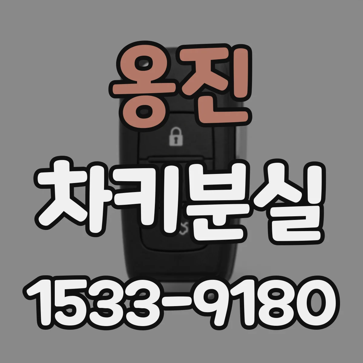 옹진 차키분실