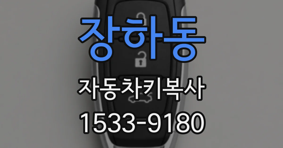 장하동 자동차키복사