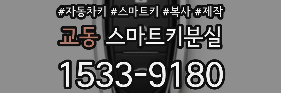 교동 스마트키분실