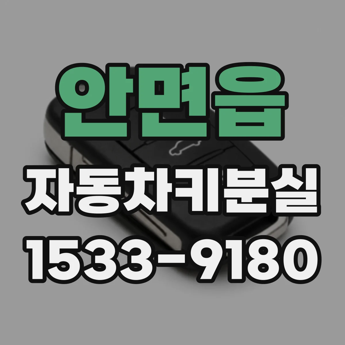 안면읍 자동차키분실