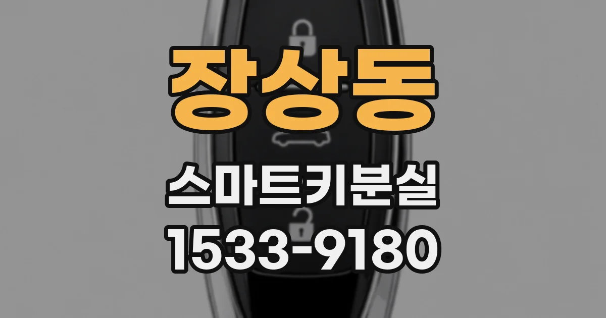 장상동 스마트키분실