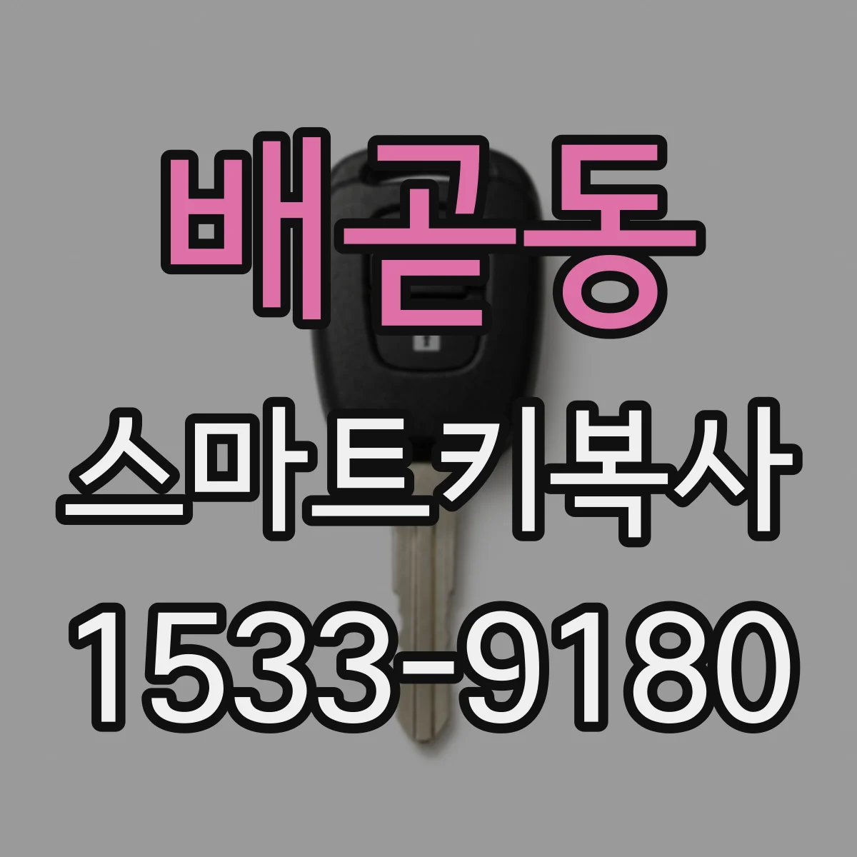 배곧동 스마트키복사