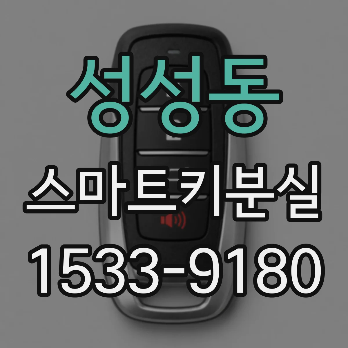 성성동 스마트키분실