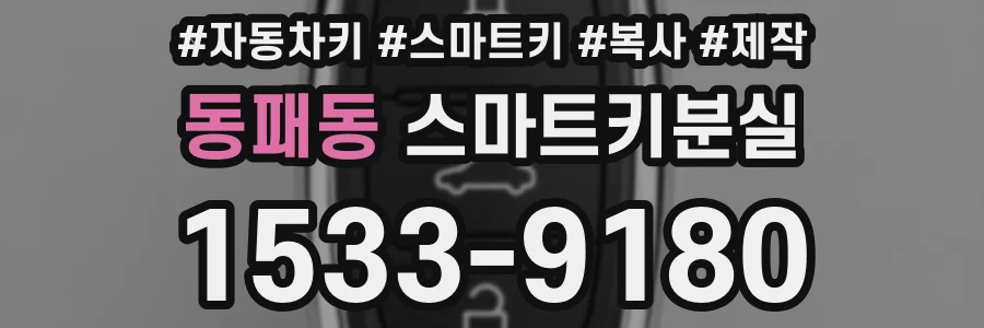 동패동 스마트키분실