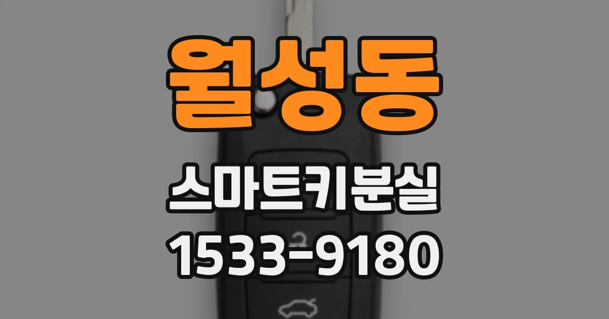 월성동 스마트키분실