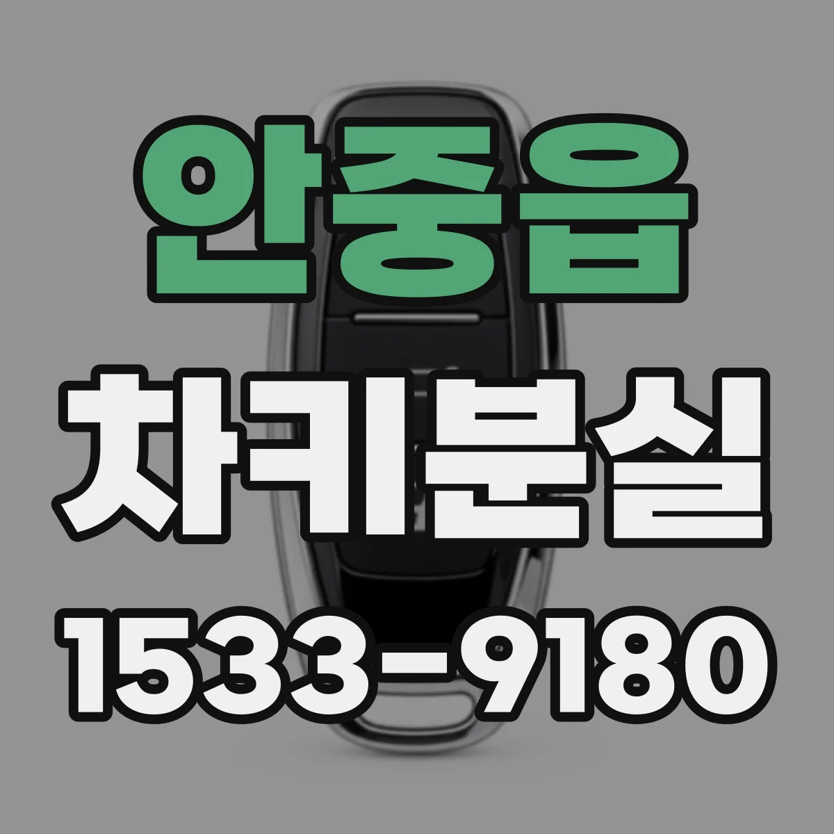 안중읍 차키분실