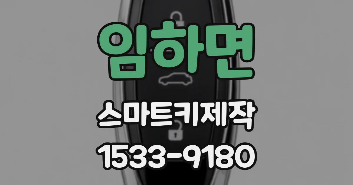 임하면 스마트키제작