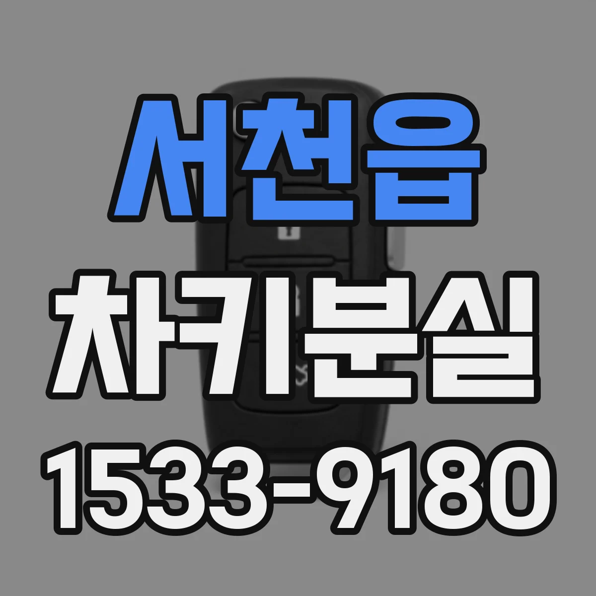 서천읍 차키분실