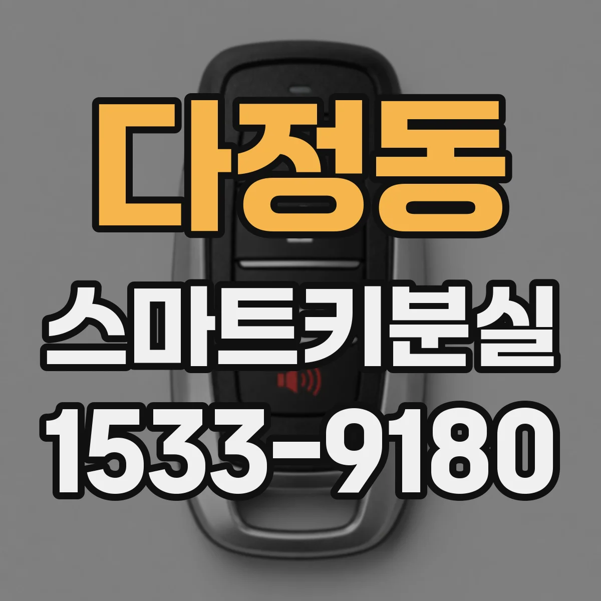다정동 스마트키분실
