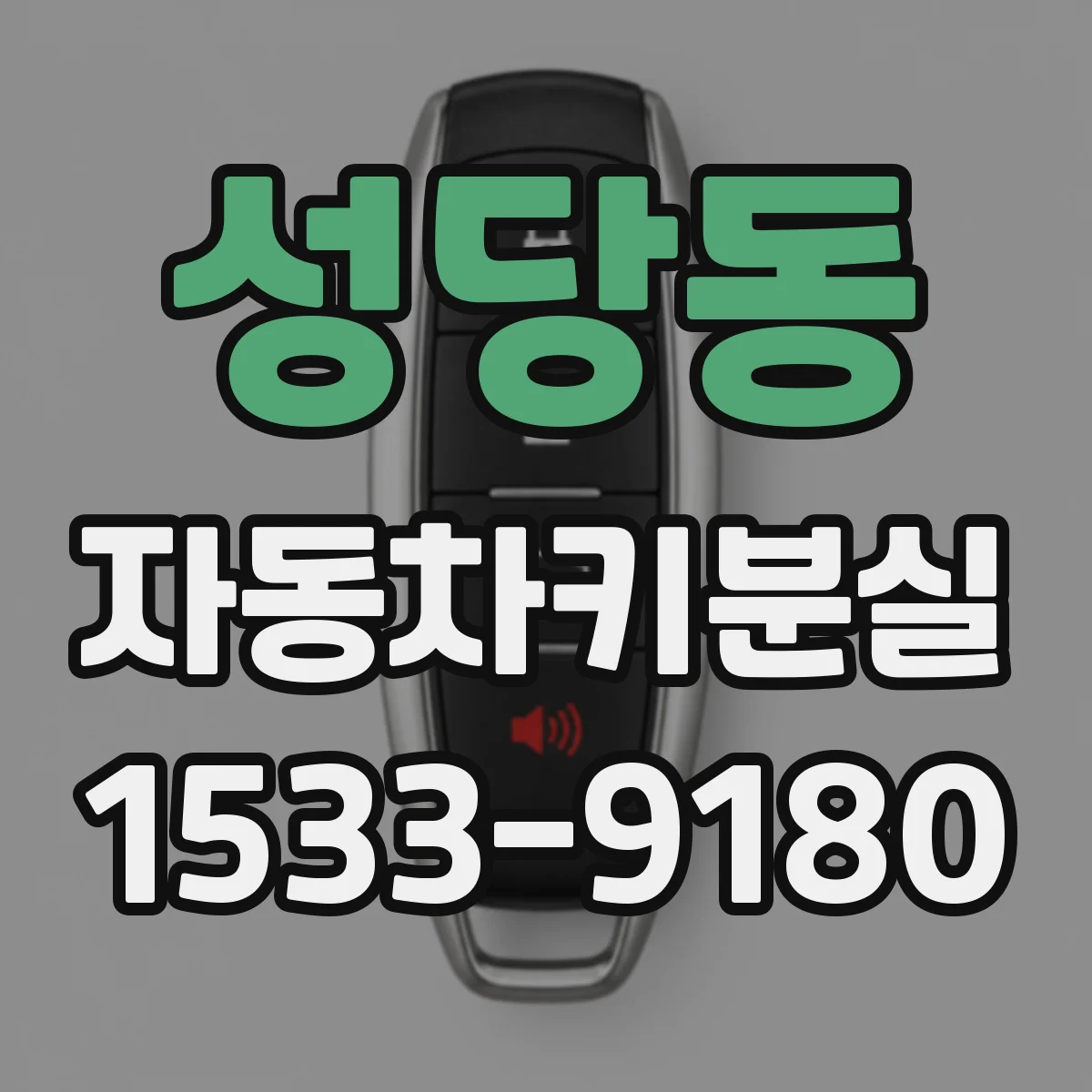성당동 자동차키분실