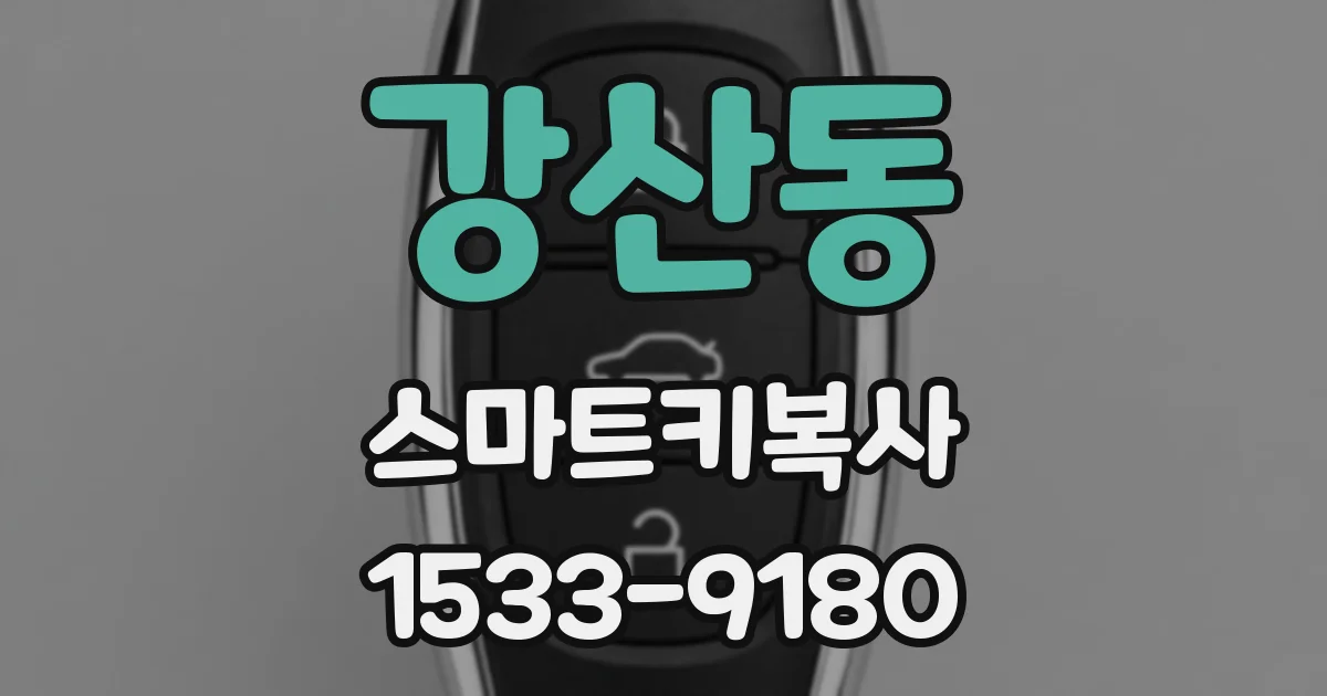 강산동 스마트키복사