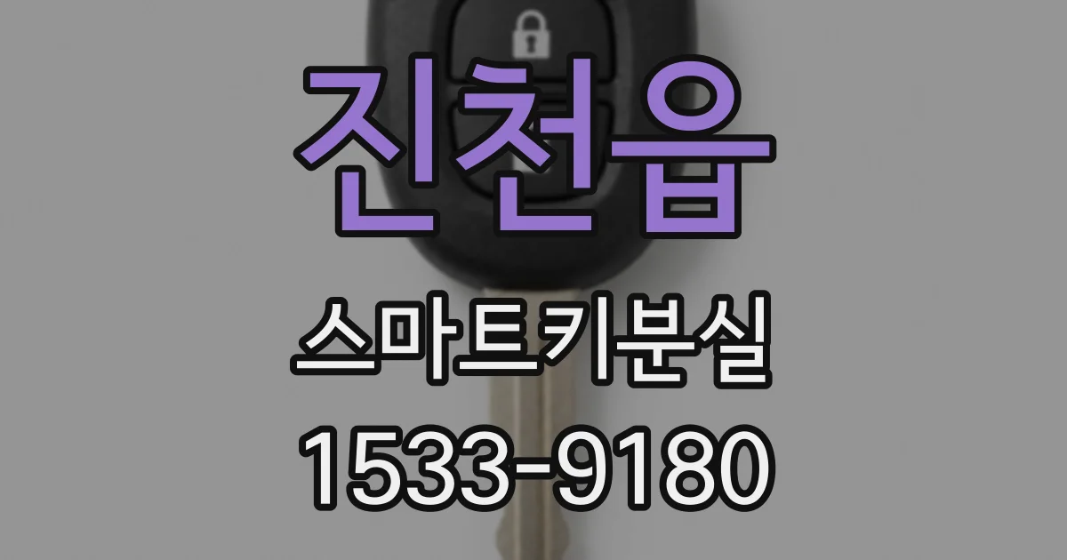 진천읍 스마트키분실