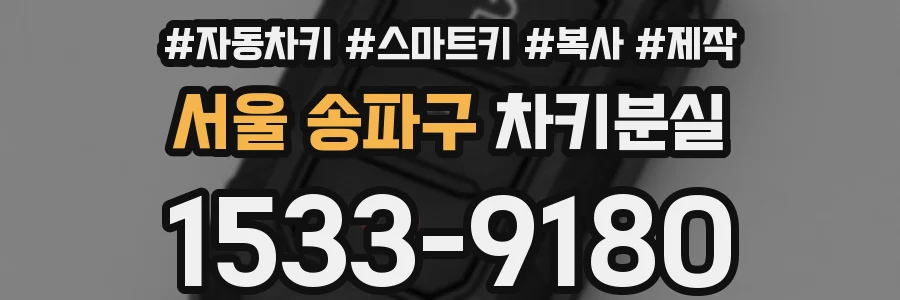 서울 송파구 차키분실