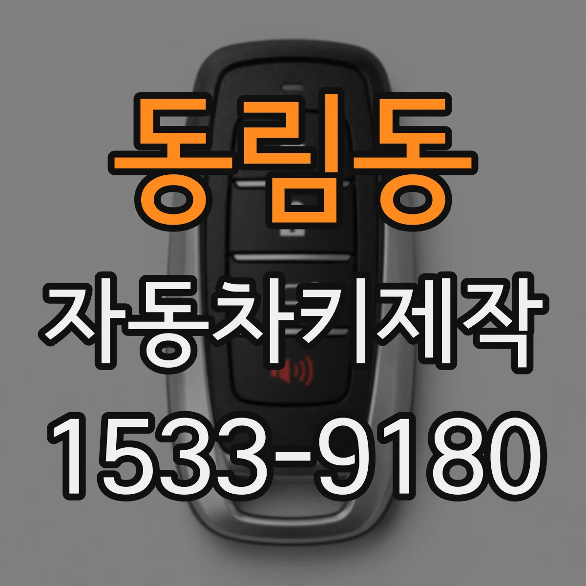 동림동 자동차키제작