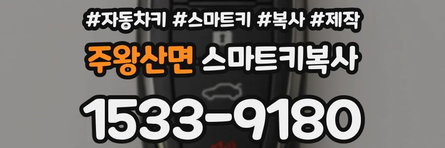 주왕산면 스마트키복사