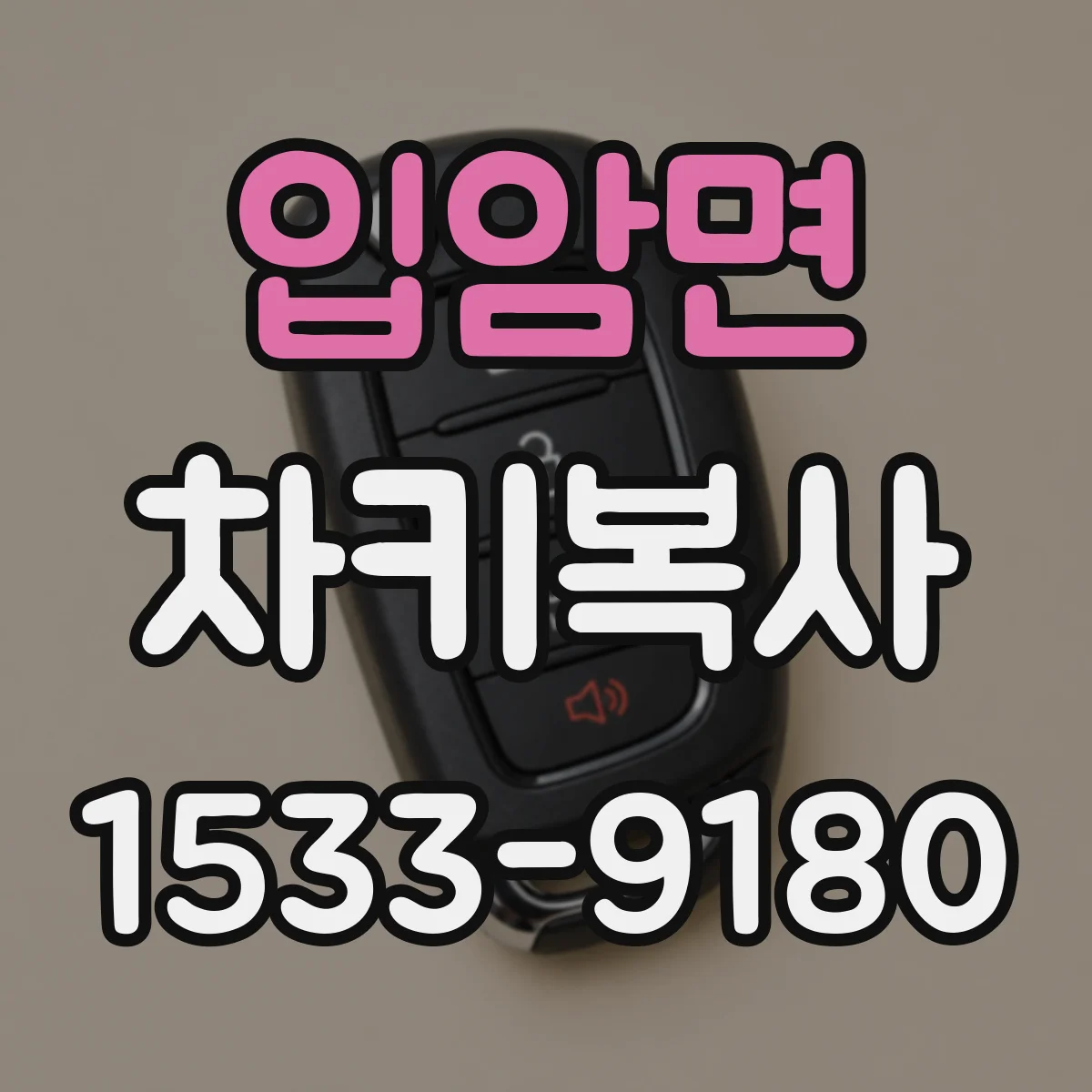 입암면 차키복사