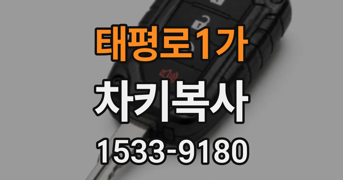 태평로1가 차키복사