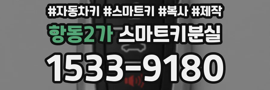 항동2가 스마트키분실