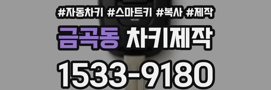 금곡동 차키제작