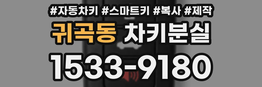 귀곡동 차키분실