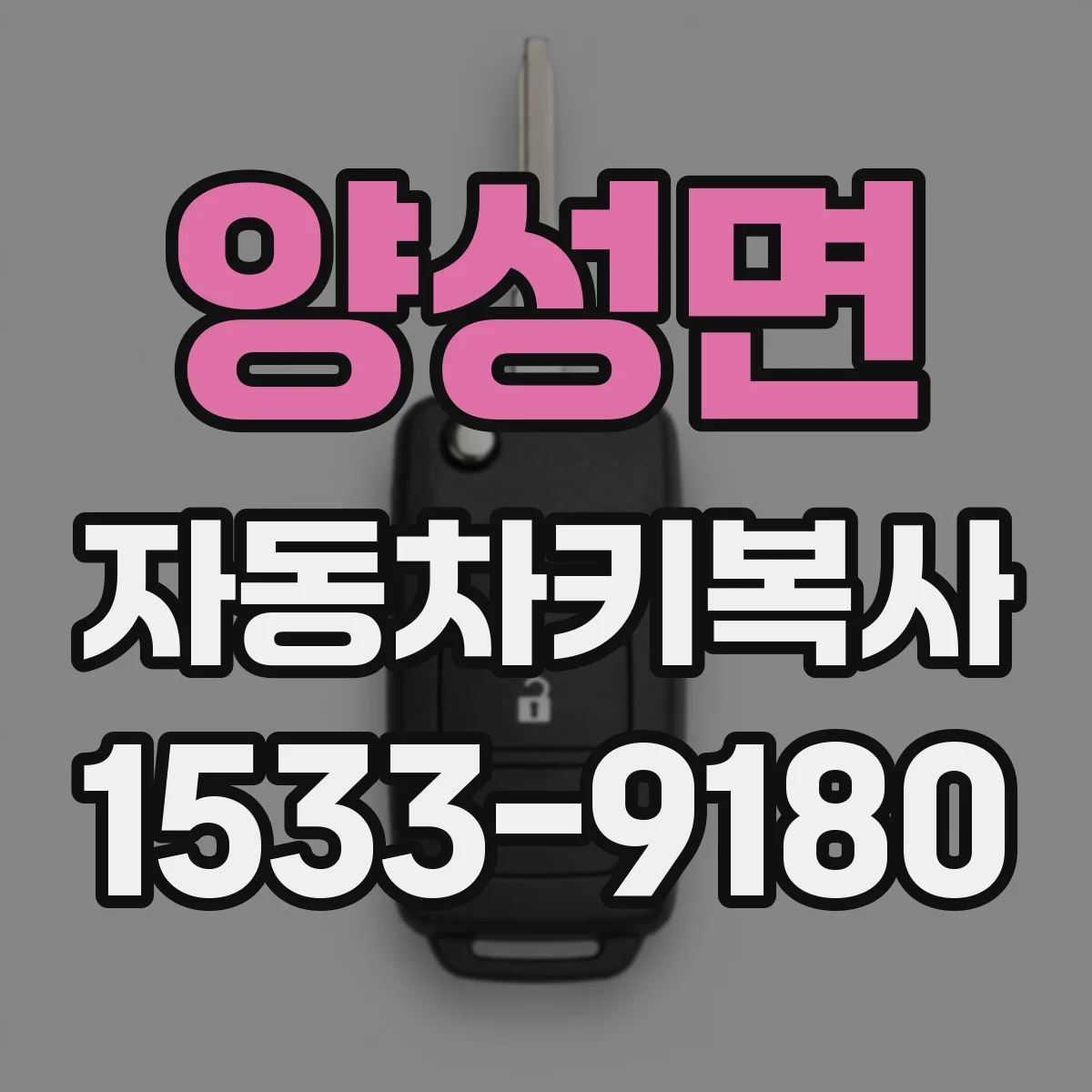 양성면 자동차키복사