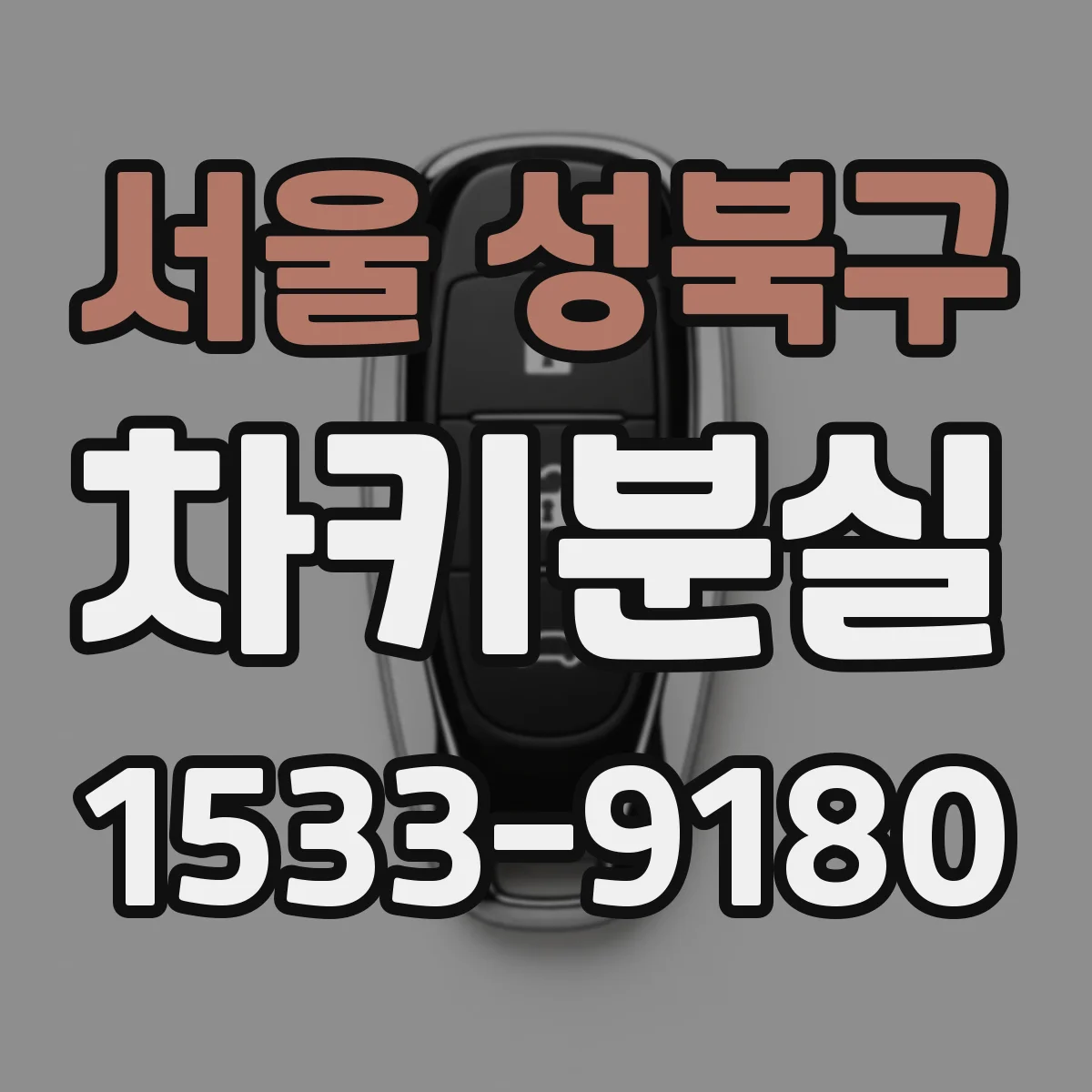서울 성북구 차키분실